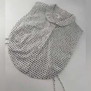 Cos Bib Printed Mock Collar Shirt